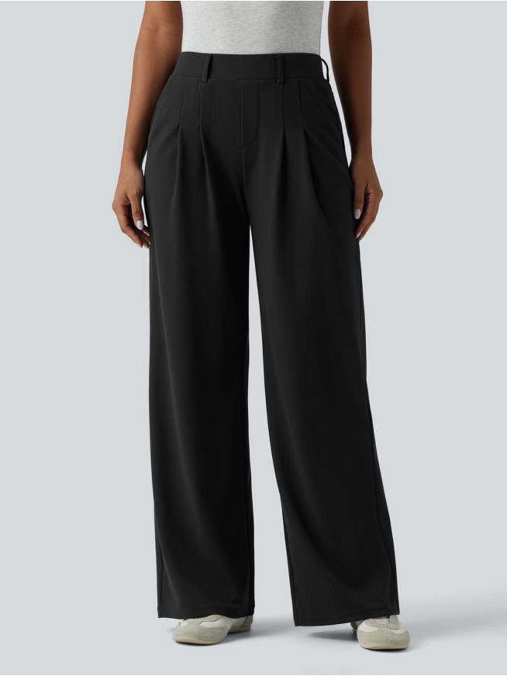 Halara Wide Leg Waffle Pants